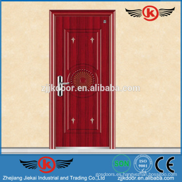 JK-F9029 puerta de fuego de madera de la calidad fina puerta cortafuegos irrompible